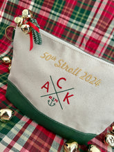 ACK 4170 “50th Anniversary” Nantucket Christmas Stroll ~2024~ 🌟“Limited Edition”🌟 Embroidered Canvas Zip Bag