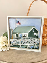 Peru Cottage of Old North Wharf Painting