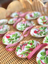Holly Berries Clam Shell Ornament