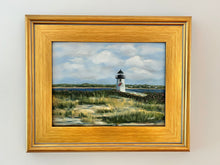 “Brant Point on a Summer Day” Framed Oil Painting