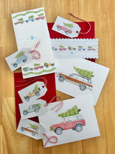 Christmas Cruisers Note Card Set