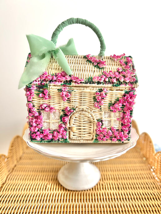 The Sconset Rose Cottage Handbag Basket
