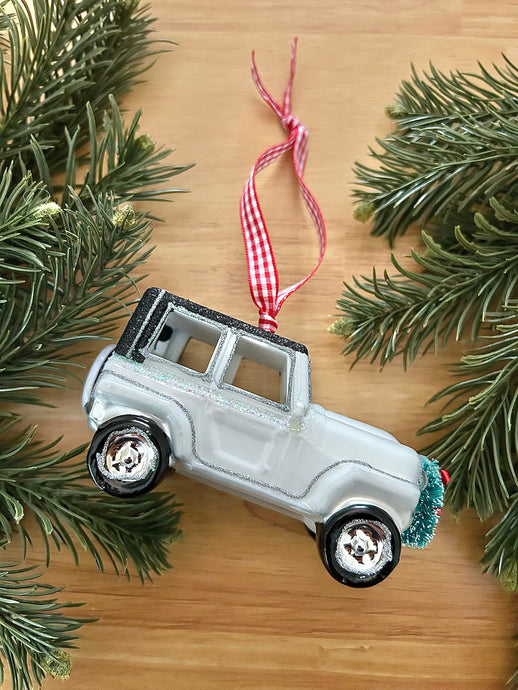 ACK 4170 Island Ride Ornament (White)