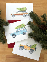 Christmas Cruisers Note Card Set