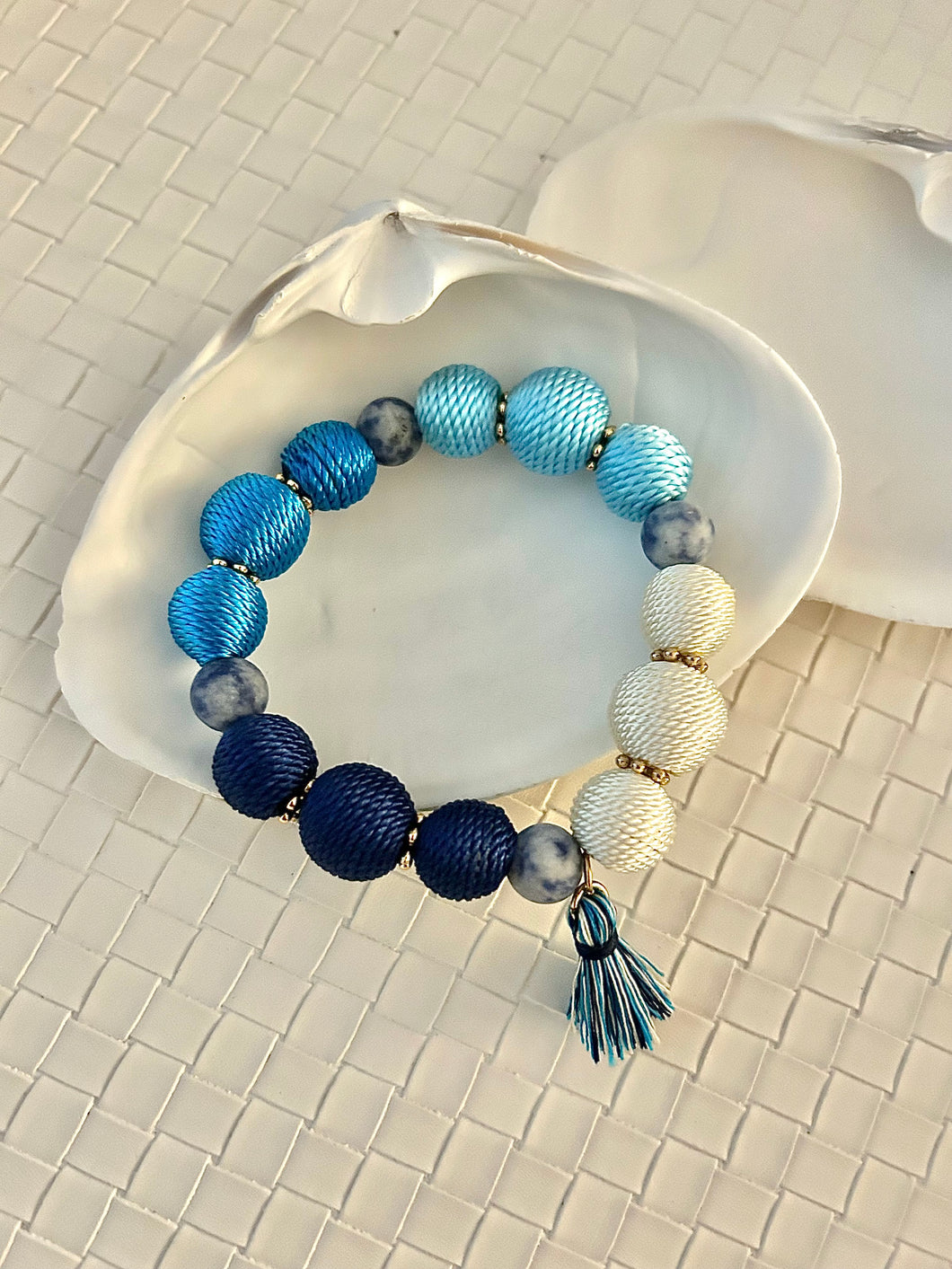 Beaded Tassel Bracelet