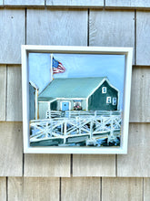 Peru Cottage of Old North Wharf Painting