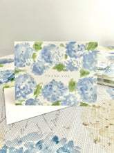 Blue Hydrangea Thank You Card Set