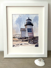 Brant Point Light Framed Art Print