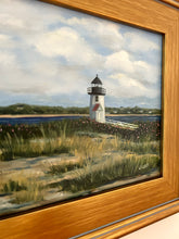 “Brant Point on a Summer Day” Framed Oil Painting