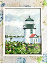 Rosa Rugosas in Bloom at Brant Point Painting