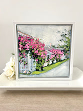 Sconset Rose Cottage in Bloom Painting