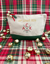 ACK 4170 “50th Anniversary” Nantucket Christmas Stroll ~2024~ 🌟“Limited Edition”🌟 Embroidered Canvas Zip Bag