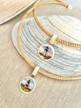 Nantucket Lightship Basket Brant Point Lighthouse Ivory Necklace