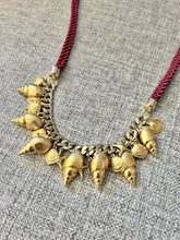 Gold Seashell Holst + Lee Necklace