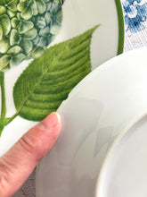 Set of 4 American Atelier Hydrangea Plates