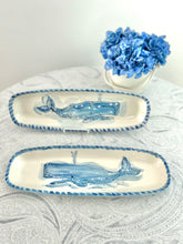 Whale Handcrafted Elongated Platter Tray (Left)