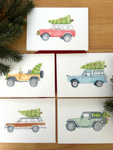 Christmas Cruisers Note Card Set