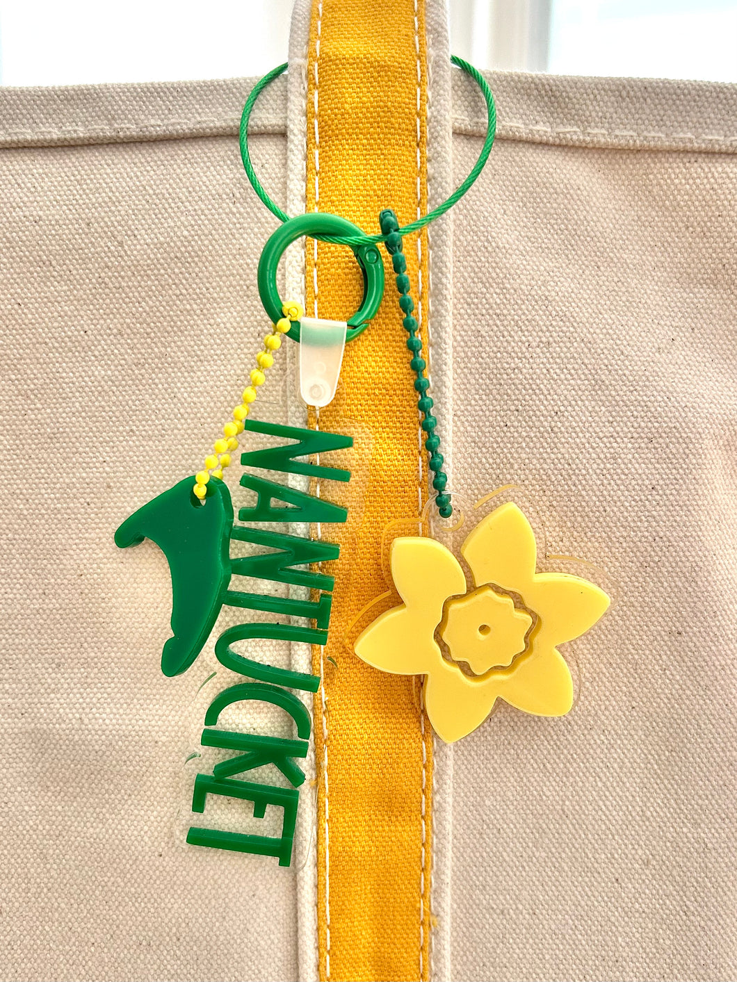 Nantucket Daffy Bag Charms / Key Chain