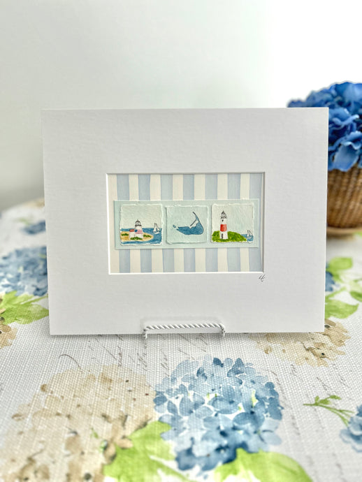 Original Nantucket Lights & Island Painting