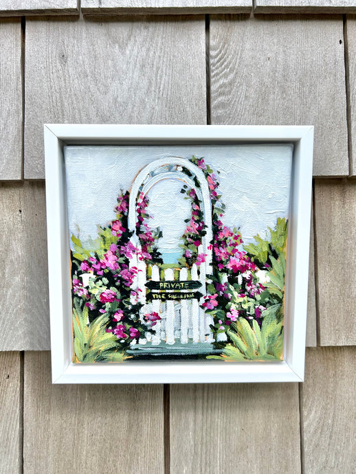 The Private Gate to the Sea Painting
