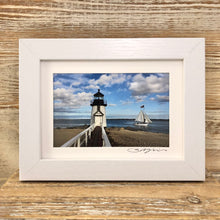 “The Endeavor at Brant Point” Small Framed Print