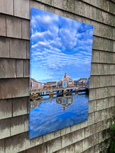 “Old North Wharf Cottage Reflections" Canvas Art Print