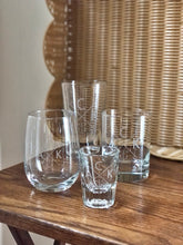 ACK 4170 Etched Stemless Wine Glass Set of 2