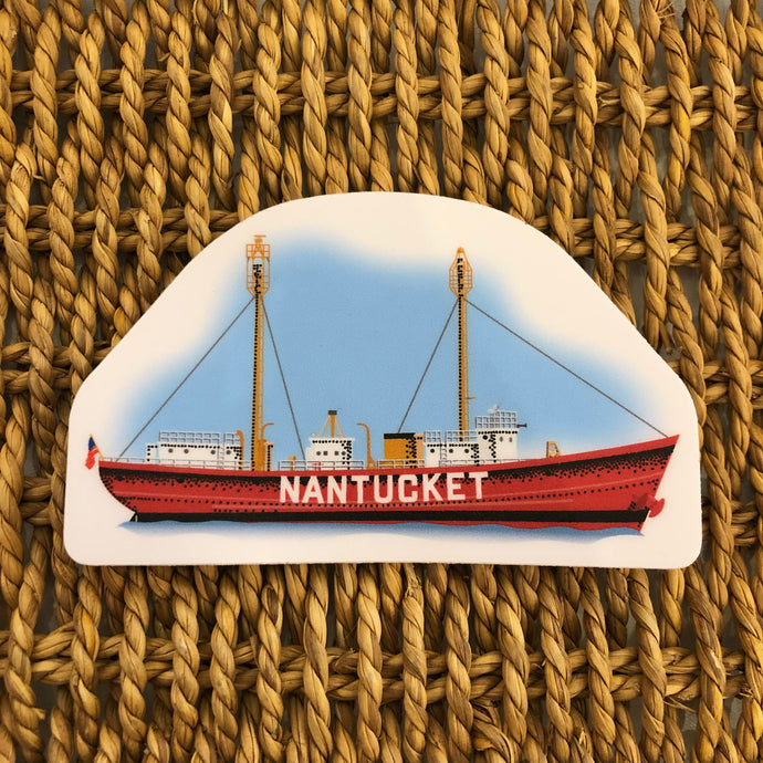 Nantucket Lightship Sticker