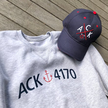 ACK 4170 Grey Crew Unisex Sweatshirt