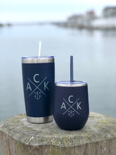 ACK 4170 Stainless Steel Navy 20 oz. Insulated Tumbler