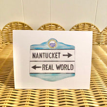 Nantucket / Real World Sign Watercolor Boxed Card Set
