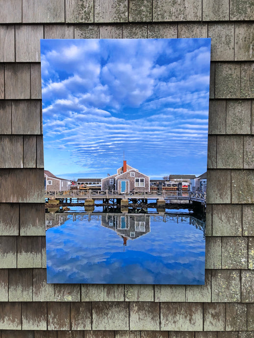 “Old North Wharf Cottage Reflections
