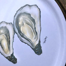 Large Shucked Oysters Round Tray