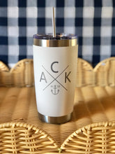 ACK 4170 Stainless Steel White 20 oz. Insulated Tumbler