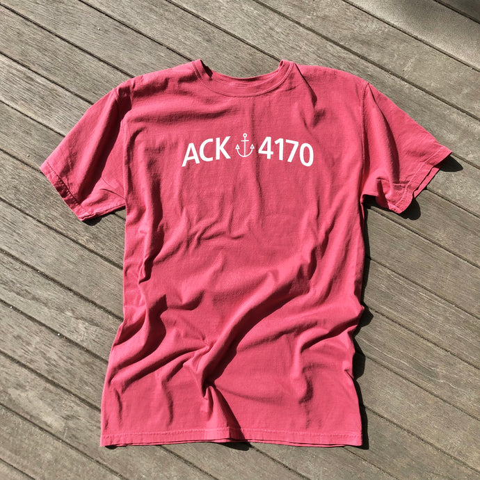 ACK 4170 Nantucket Red Short Sleeve Unisex T-Shirt