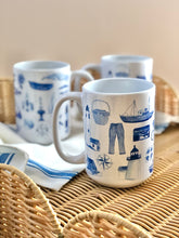 Navy & White Nantucket Icon Mug