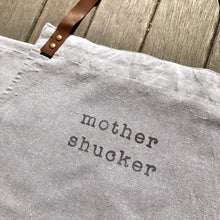 “Mother Shucker” Grey Full Apron