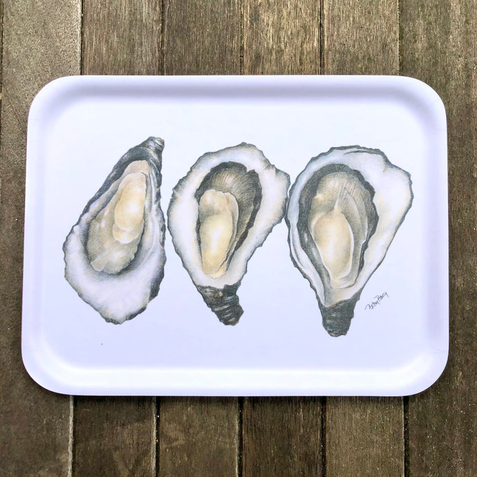 Large Shucked Oysters Rectangular Tray